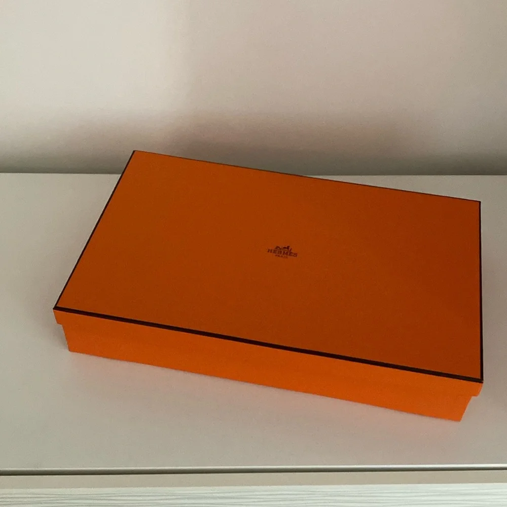 HERMES Authentic Iconic Empty Box, Rectangular, Excellent Condition Designer Box - Picture 1 of 6